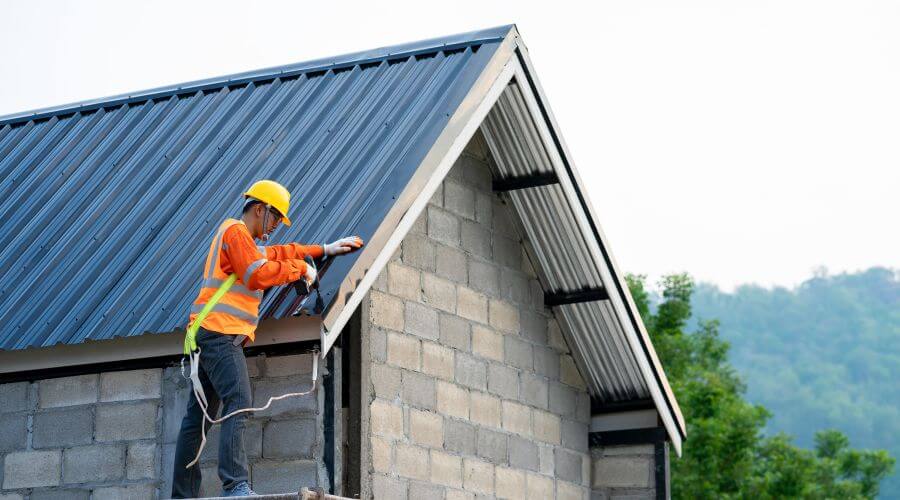 Professional gutter cleaning in Albany, IL